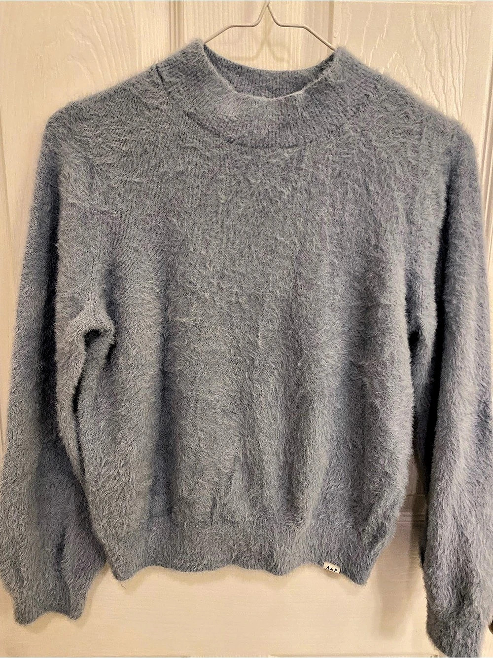 Abercrombie Kids Fuzzy Sweater Slate Blue